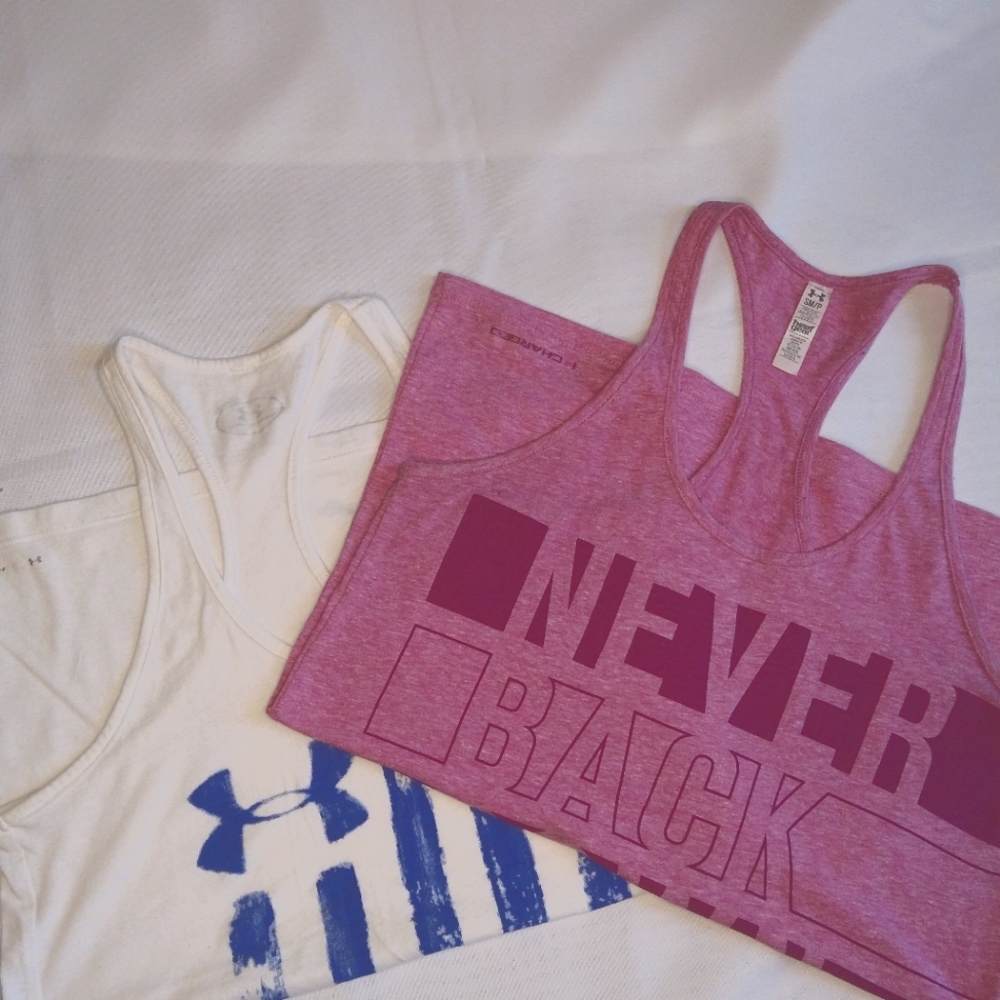 Under Armour Racerback Tanks - Picture 2 of 14